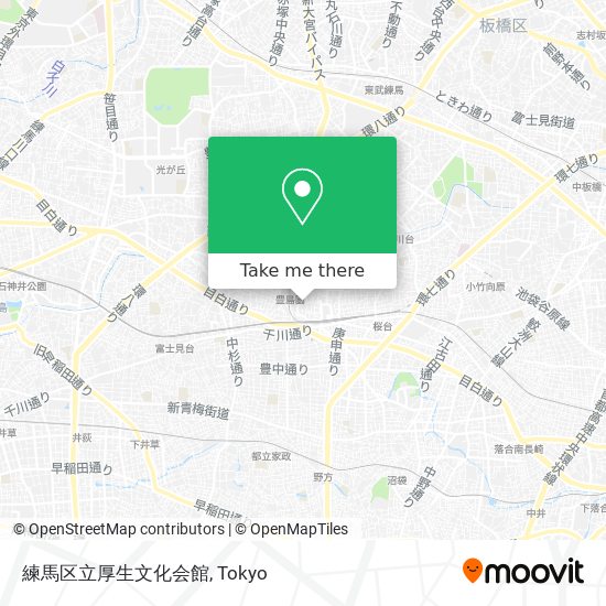 練馬区立厚生文化会館 map
