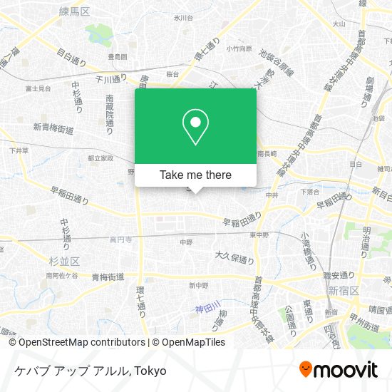 ケバブ アップ アルル map