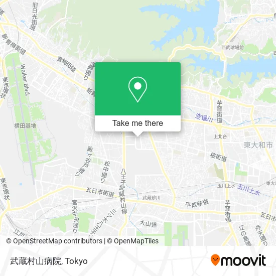 武蔵村山病院 map