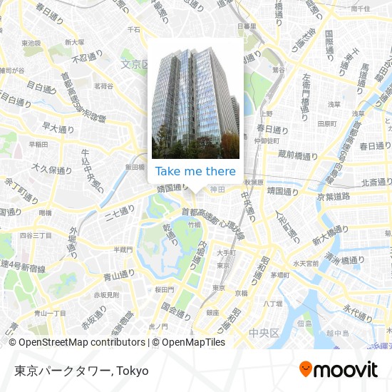 東京パークタワー map