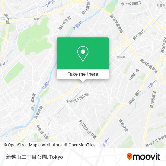 新狭山二丁目公園 map