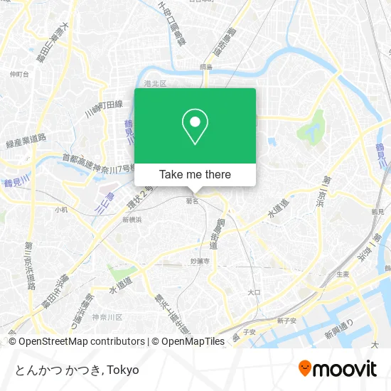 Tonkatsu Katsuki map