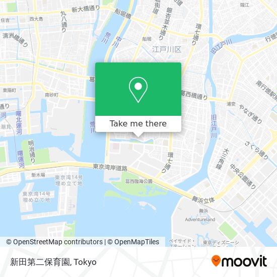 新田第二保育園 map