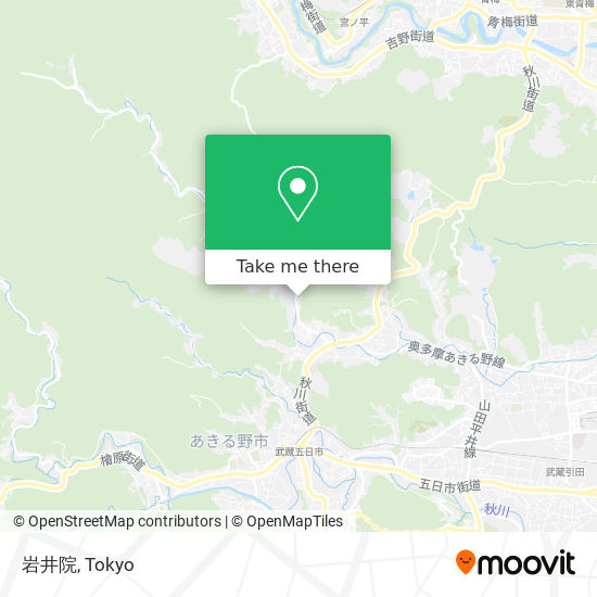 岩井院 map