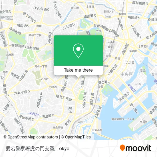 愛宕警察署虎の門交番 map