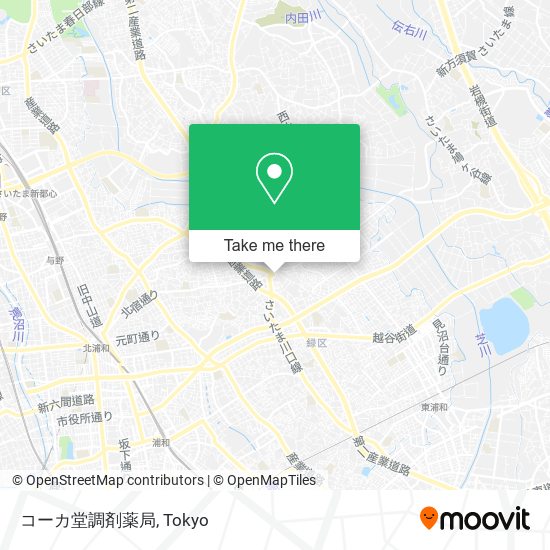 コーカ堂調剤薬局 map