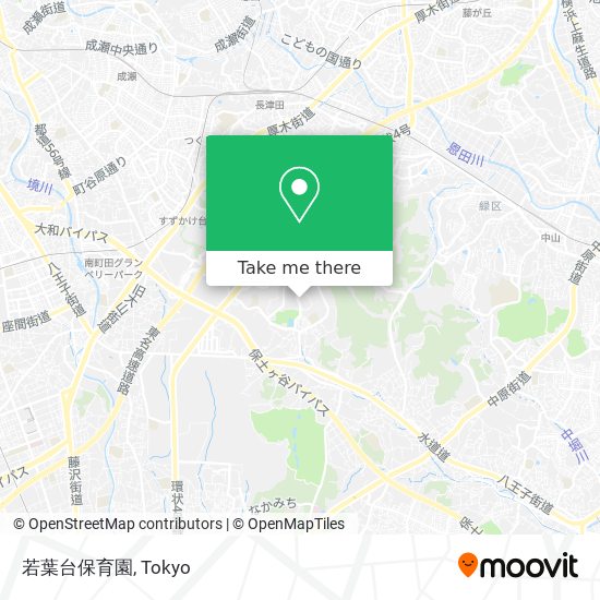 若葉台保育園 map
