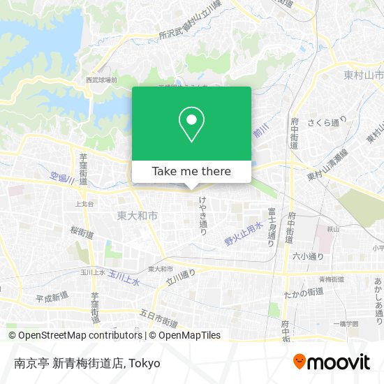 南京亭 新青梅街道店 map