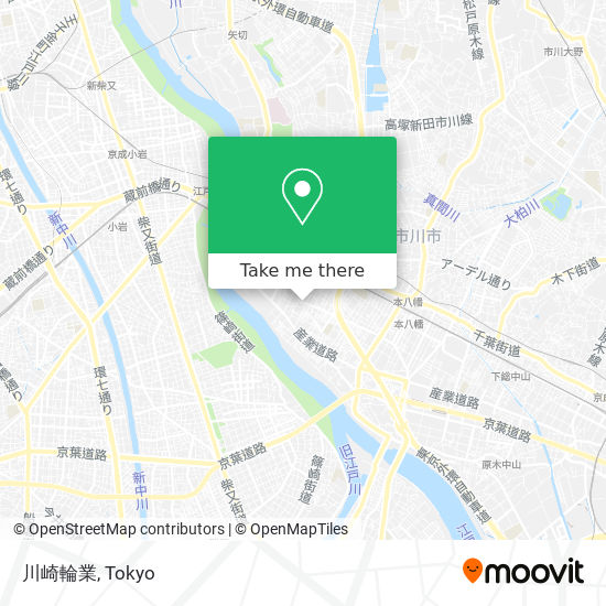 川崎輪業 map