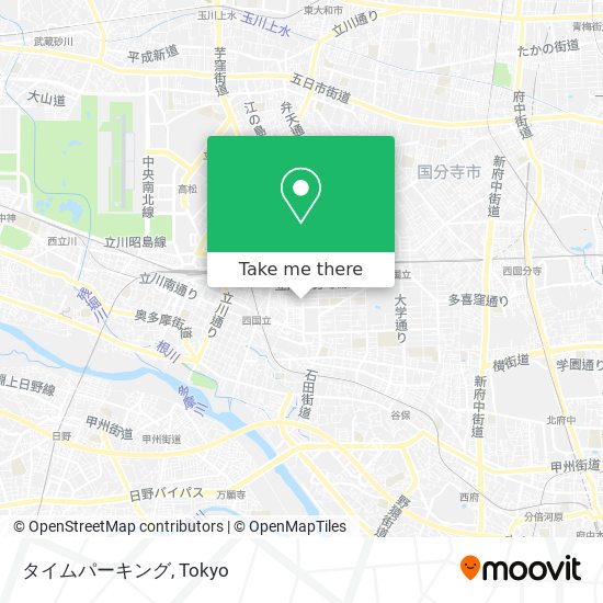 タイムパーキング map