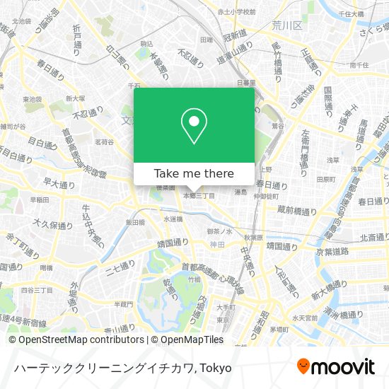 ハーテッククリーニングイチカワ map