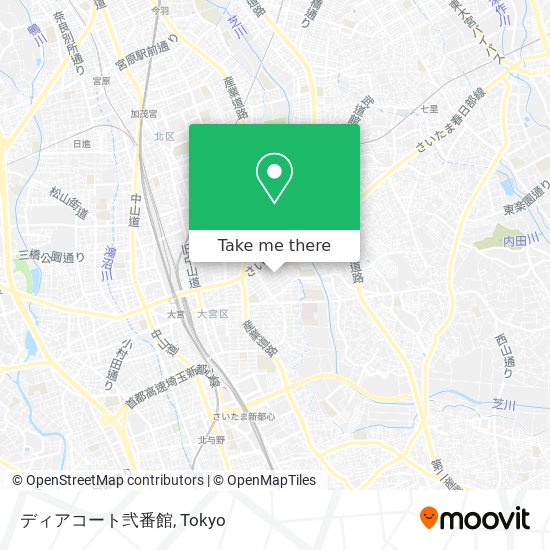 ディアコート弐番館 map