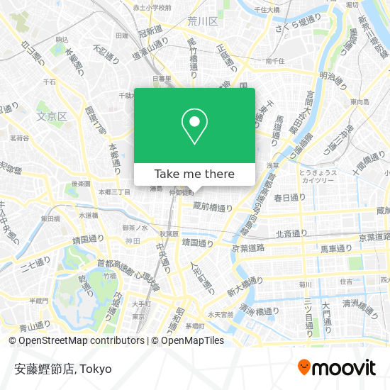 安藤鰹節店 map