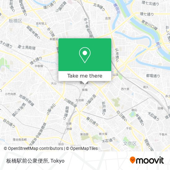 板橋駅前公衆便所 map