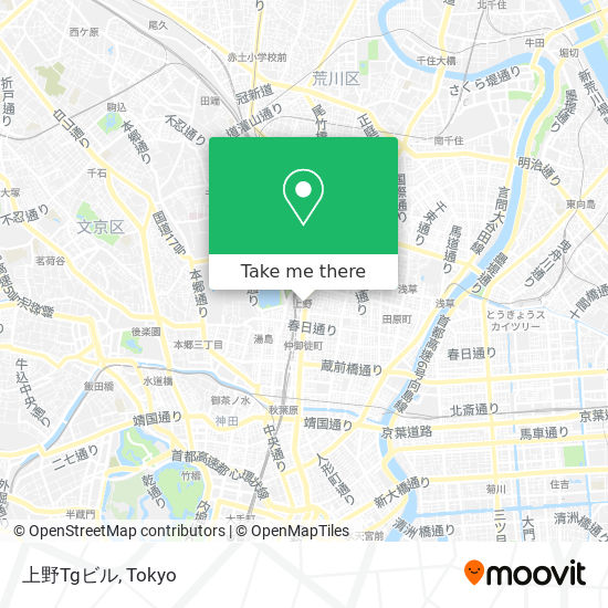 上野Tgビル map
