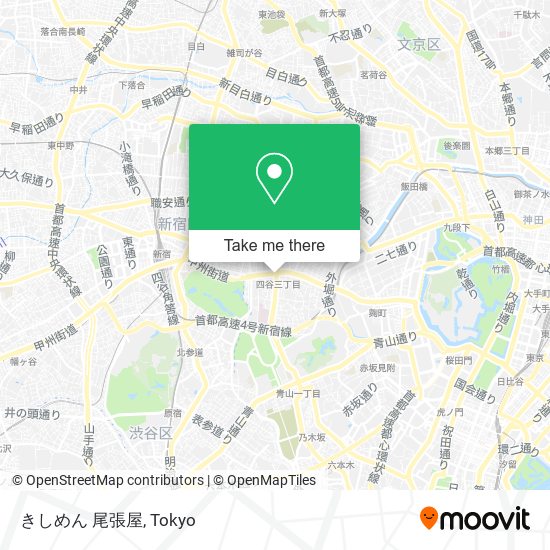 きしめん 尾張屋 map