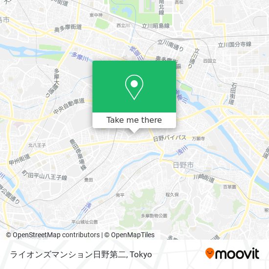 ライオンズマンション日野第二 map