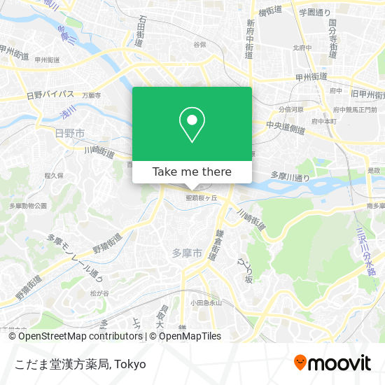こだま堂漢方薬局 map
