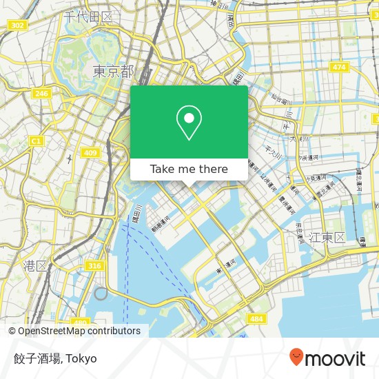 餃子酒場 map