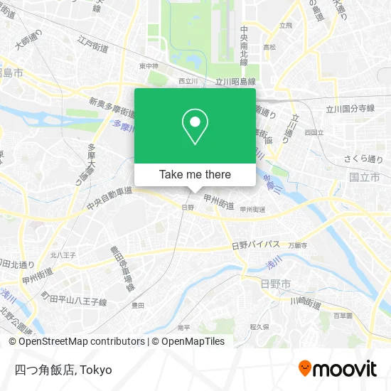 Four Corners Restaurant map