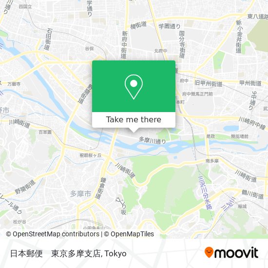 日本郵便　東京多摩支店 map