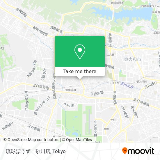 琉球ぼうず　砂川店 map