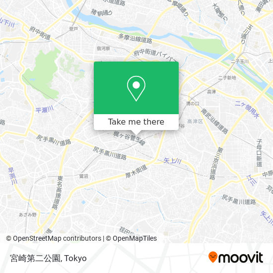 宮崎第二公園 map