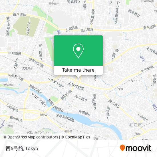 西6号館 map