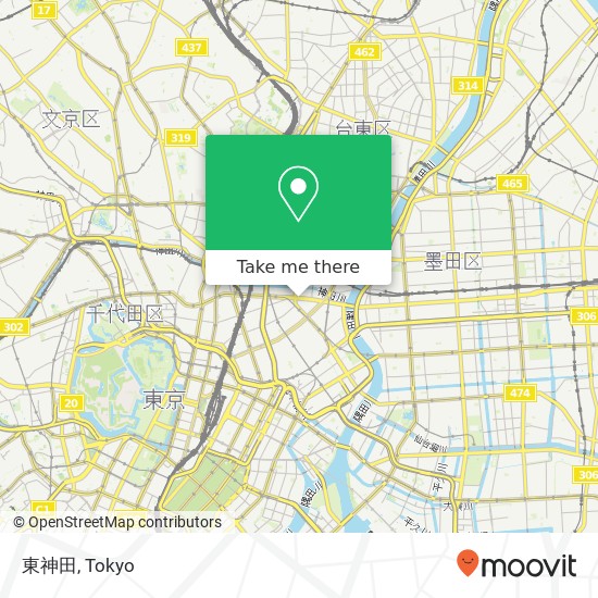 東神田 map