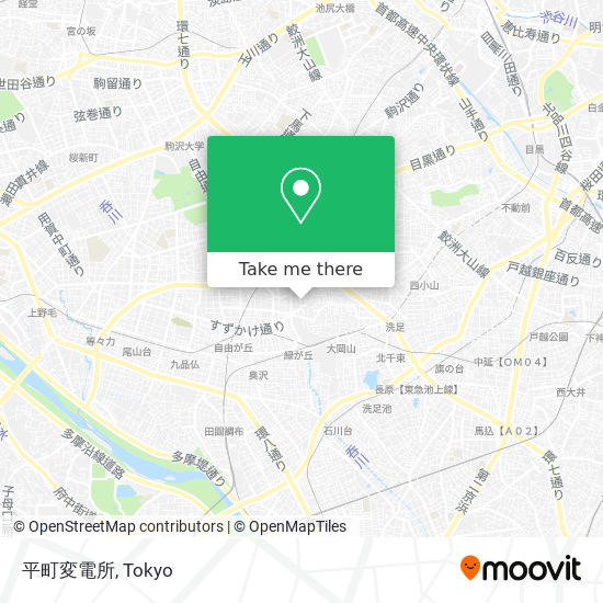 平町変電所 map