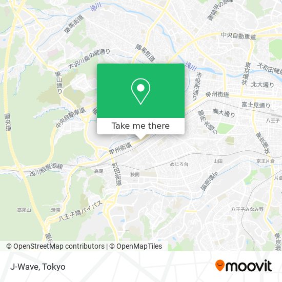 J-Wave map