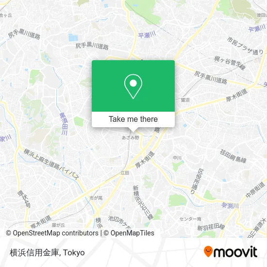 横浜信用金庫 map