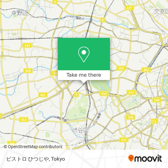 ビストロ ひつじや map