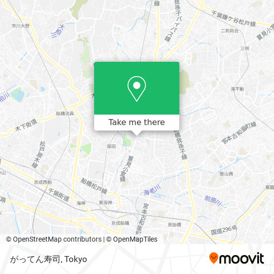 がってん寿司 map