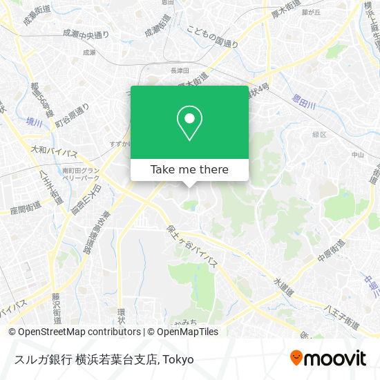 スルガ銀行 横浜若葉台支店 map