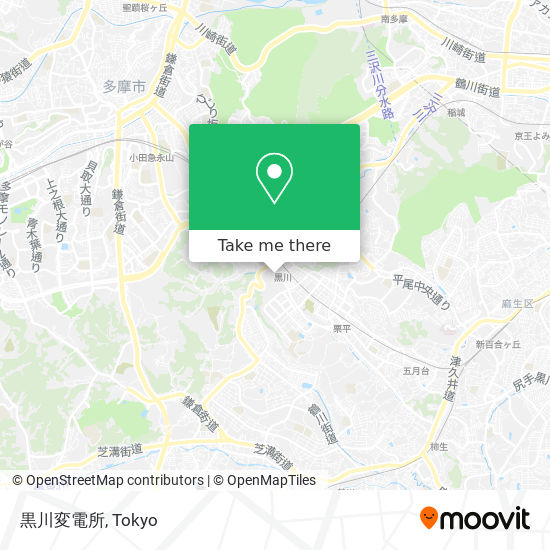 黒川変電所 map