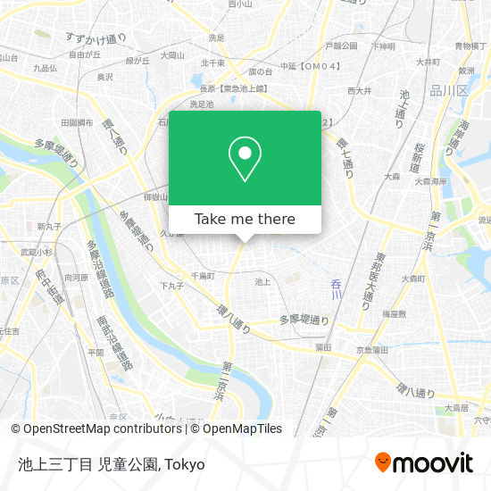 池上三丁目 児童公園 map