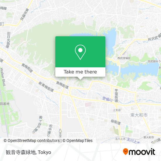 観音寺森緑地 map