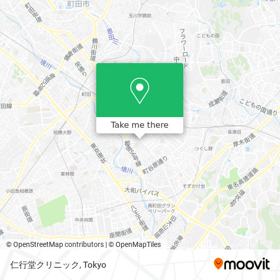 仁行堂クリニック map