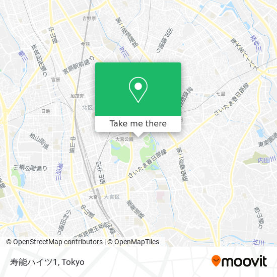寿能ハイツ1 map