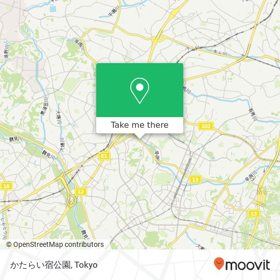 かたらい宿公園 map