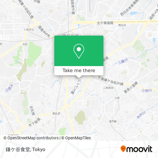 鎌ケ谷食堂 map