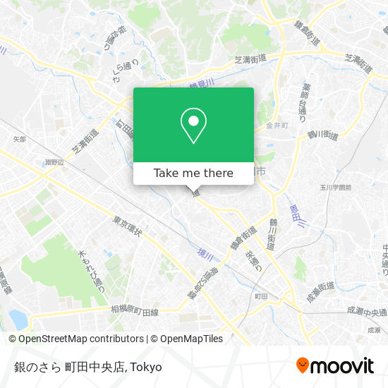 銀のさら 町田中央店 map