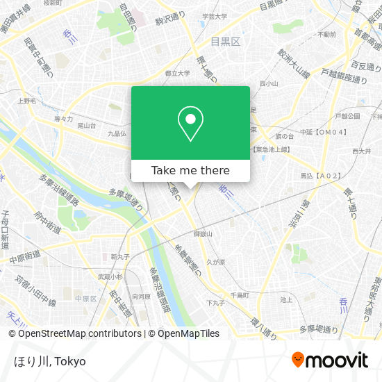 ほり川 map