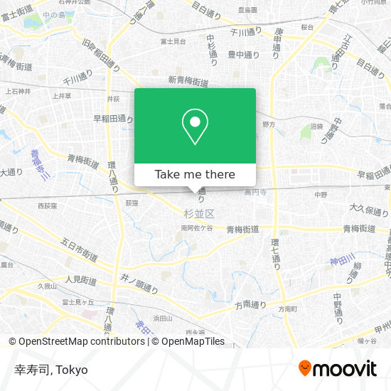 幸寿司 map