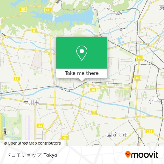 How To Get To ドコモショップ In 東大和市 By Bus Or Metro