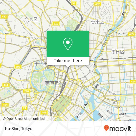 Ko-Shin map