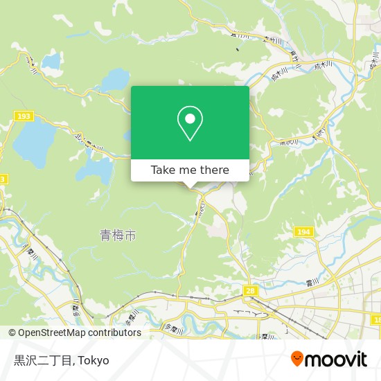 黒沢二丁目 map
