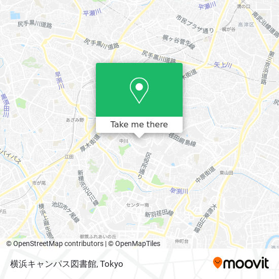横浜キャンパス図書館 map