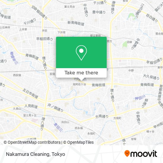 Nakamura Cleaning map